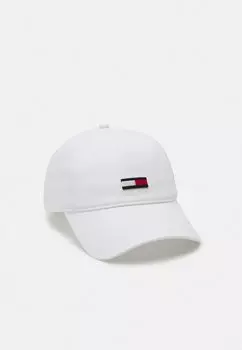 Кепка Elongated Flag Unisex Tommy Jeans, белый