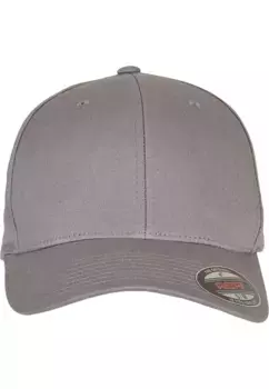 Кепка Flexfit " Flexfit Unisex V-FLEXFIT КЕПКА ИЗ ХЛОПКОВОЙ САРЖИ", серый