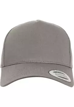 Кепка Flexfit Snapback "Аксессуары Flexfit 5-панельная изогнутая классическая бейсболка Snapback", серый