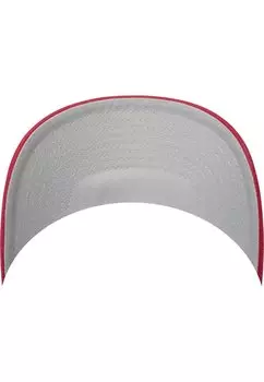 Кепка Flexfit Wooly Combed 2-Tone Flexfit, черный/красный
