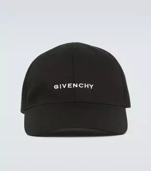 Кепка из смесового хлопка с логотипом Givenchy, черный
