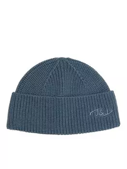 Кепка Jack & Jones Kurz Gerippte Winter Beanie Kopfbedeckung Recycelt JACAIR, синий