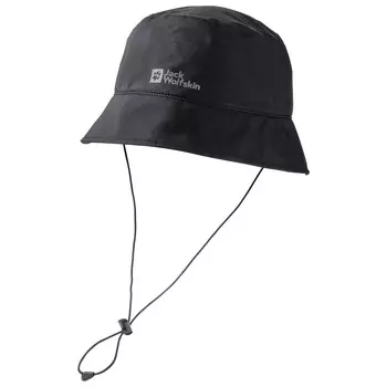 Кепка Jack Wolfskin Rain Bucket Hat, черный