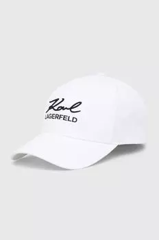 Кепка Karl Lagerfeld, белый