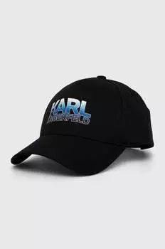 Кепка Karl Lagerfeld, черный