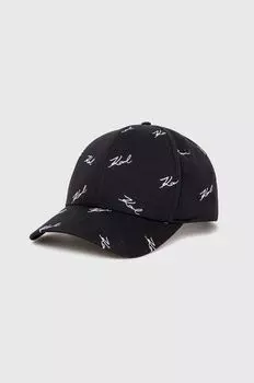 Кепка Karl Lagerfeld, черный