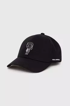 Кепка Karl Lagerfeld, черный