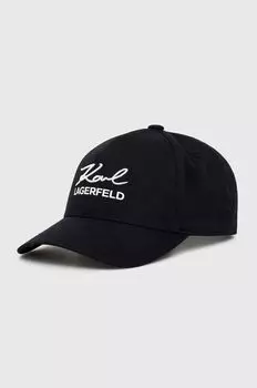 Кепка Karl Lagerfeld, черный