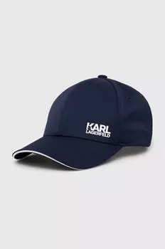 Кепка Karl Lagerfeld, темно-синий