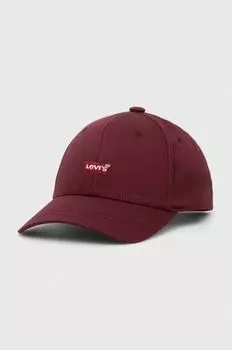 Кепка Levi's, бордовый