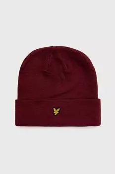 Кепка Lyle & Scott, гранат
