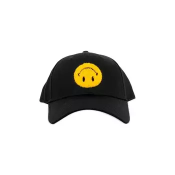 Кепка Market Smiley Upside Down с 6 панелями, черная