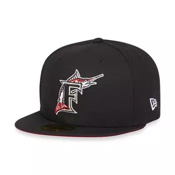 Кепка MLB FLORIDA MARLINS BRED 1997 WORLD SERIES PATCH 59FIFTY CAP New Era, цвет Schwarz