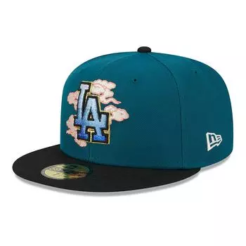 Кепка MLB LOS ANGELES DODGERS CLOUD SPIRAL 59FIFTY CAP New Era, цвет Grn