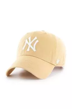 Кепка MLB Нью-Йорк Янкиз 47 brand, бежевый