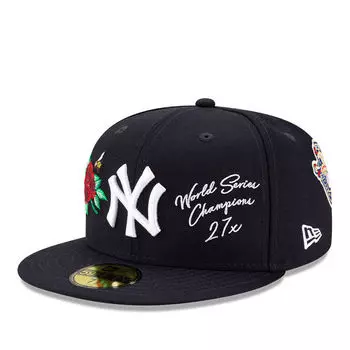 Кепка MLB NEW YORK YANKEES 59FIFTY LIFETIME CHAMPS CAP New Era, цвет Navyblau