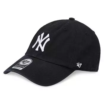 Кепка MLB New York Yankees CLEAN UP Cap '47, цвет Black / Whte