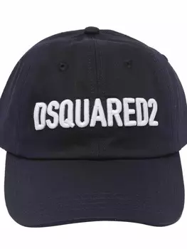 Кепка мужская Dsquared2 с принтом, синий