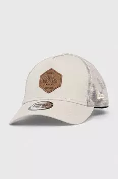Кепка New Era, бежевый