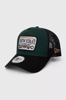 Кепка New Era, зеленый
