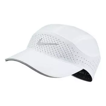 Кепка Nike AeroBill Tailwind Running Cap 'White', белый