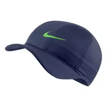 Кепка Nike Featherlight Adjustable Performance Cap 'Navy Volt', синий