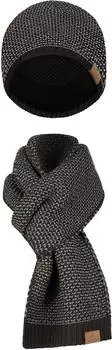 Кепка Normani Outdoor Sports Merino Winter und Schal, цвет Braun/Grau