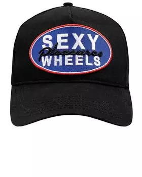 Кепка Pleasures Wheels Snapback, черный