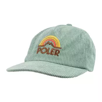 Кепка Poler Mtn Rainbow, зеленый