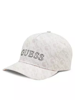 Кепка regular fit Guess, бежевый