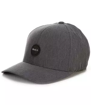 Кепка RVCA Shane Flexfit Curve, серый