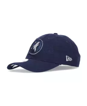 Кепка с изогнутым козырьком для драфта НБА New Era, синий