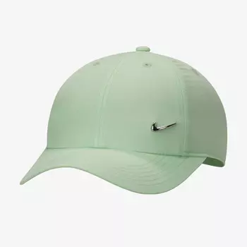 Кепка с козырьком k nk df club cap us cb mtswsh Nike, зеленый