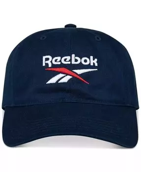 Кепка с логотипом из твила Reebok, синий