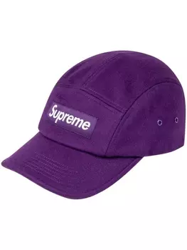 Кепка с логотипом Supreme, фиолетовый