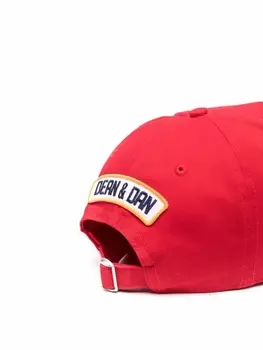 Кепка с нашивкой Dsquared2, красный