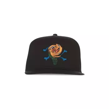 Кепка Snapback Icecream Spin Cycle, черная
