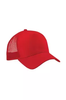Кепка Snapback Trucker Beechfield, красный