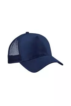 Кепка Snapback Trucker Beechfield, темно-синий