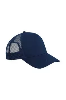 Кепка Snapback Trucker из Microknit Beechfield, темно-синий