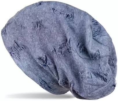 Кепка styleBREAKER Beanie, светло синий