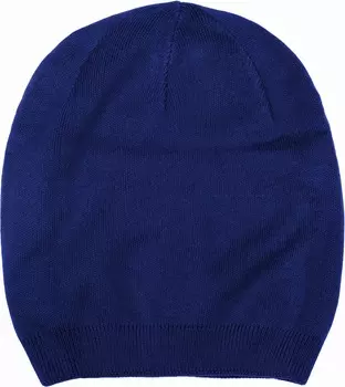 Кепка styleBREAKER Strick Beanie, темно синий
