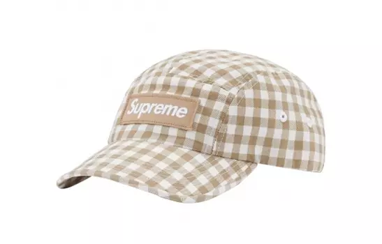 Кепка Supreme Gingham, синий