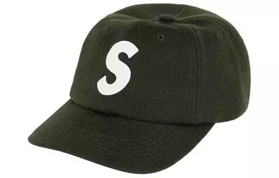 Кепка Supreme Wool S Logo, фиолетовый