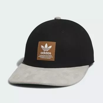 Кепка-терраса с ремешком на спине Adidas, цвет Black/Grey