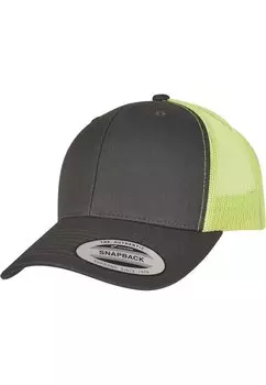 Кепка TRUCKER RETRO TRUCKER 2 TONE Flexfit, серый