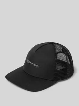 Кепка Trucker с этикеткой и усиленным козырьком PEAK PERFORMANCE, черный