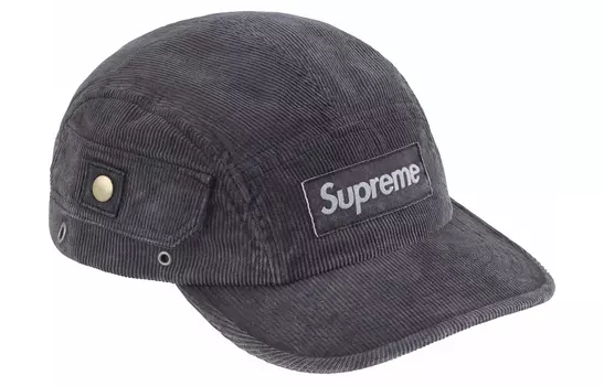 Кепка Supreme Corduroy Pocket, черный