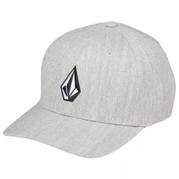 Кепка Volcom Full Stone Heather Flexfit Hat, цвет Grey Vintage