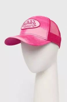 Кепка Von Dutch, розовый